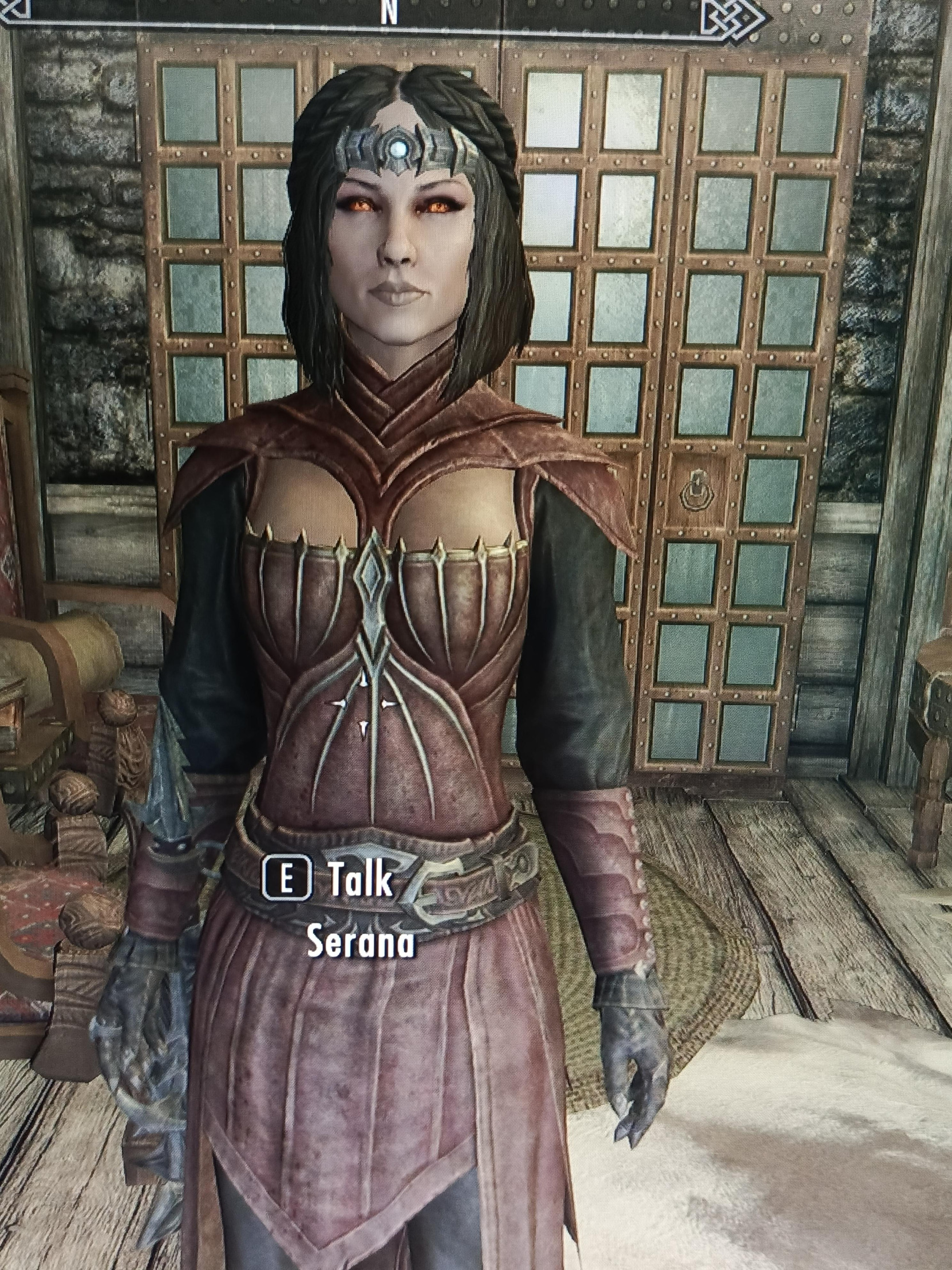 lady serana Blank Meme Template