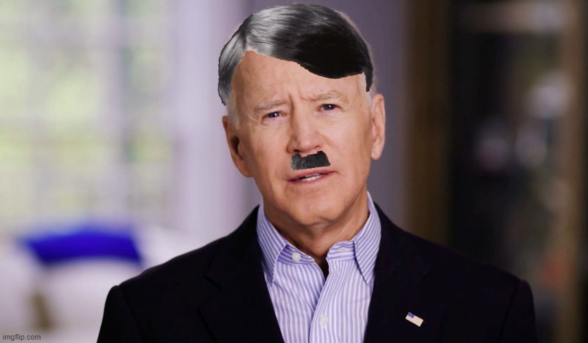 Adolf Biden | image tagged in joe biden 2020,cursed images,adolf hitler,joe biden | made w/ Imgflip meme maker