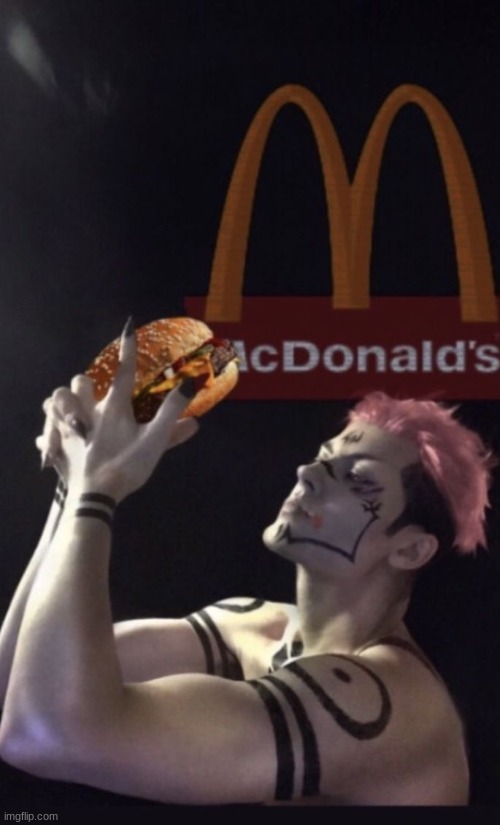 what's bro doing at McDonald's!?! | image tagged in meme,jjk | made w/ Imgflip meme maker