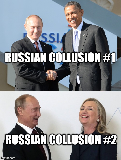 RUSSIAN COLLUSION #1; RUSSIAN COLLUSION #2 | made w/ Imgflip meme maker