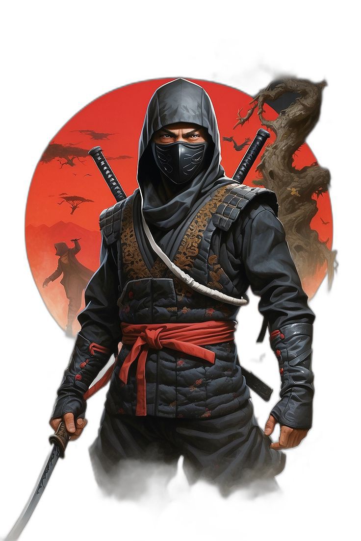 Japanese Ninja Blank Meme Template