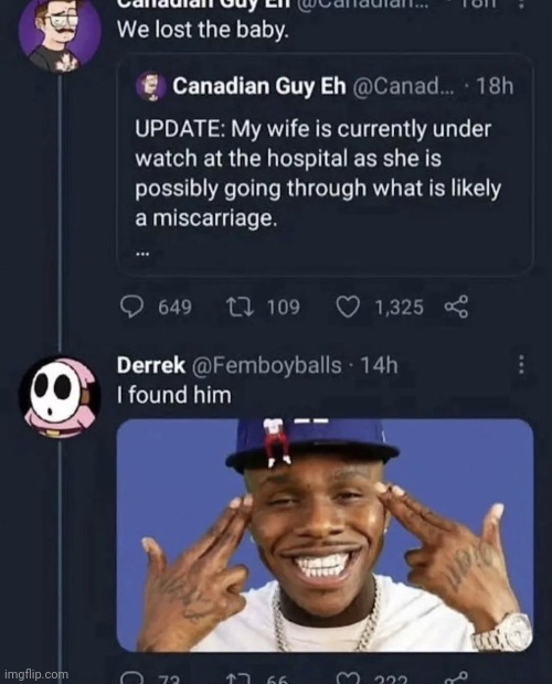 That's crazy | image tagged in dababy,dead | made w/ Imgflip meme maker