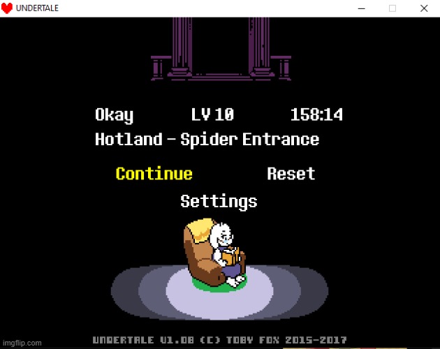Night 2 of undertale progress | made w/ Imgflip meme maker