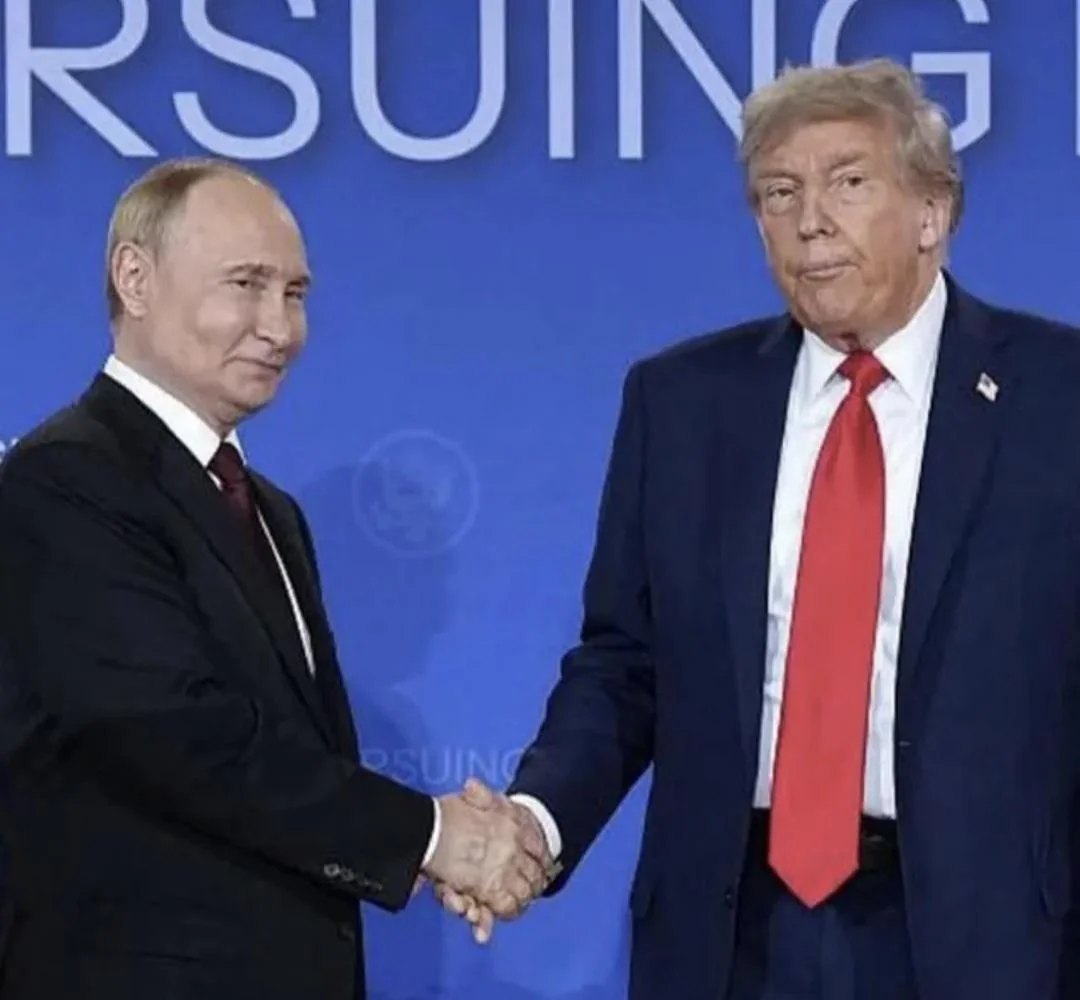 Trump-Putin Alaska 2025 Blank Meme Template