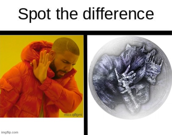 Nightreign Meme | image tagged in spot the difference | made w/ Imgflip meme maker