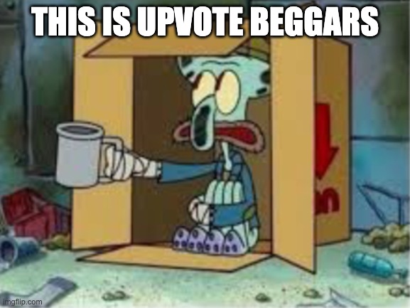spare coochie | THIS IS UPVOTE BEGGARS | image tagged in spare coochie | made w/ Imgflip meme maker