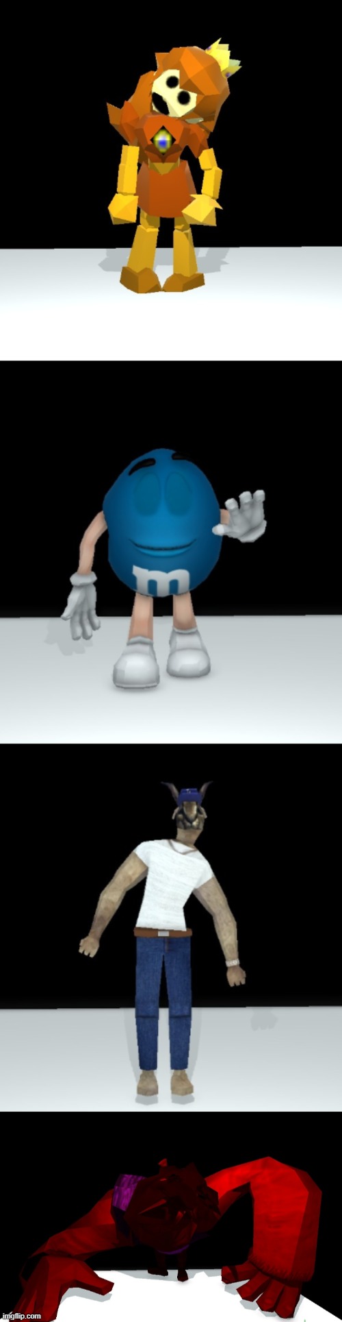 Random ass models i made yesterday | made w/ Imgflip meme maker