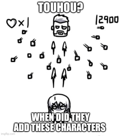 Ch.129 rudiger chelsea | TOUHOU? WHEN DID THEY ADD THESE CHARACTERS | image tagged in manhwa,joke | made w/ Imgflip meme maker