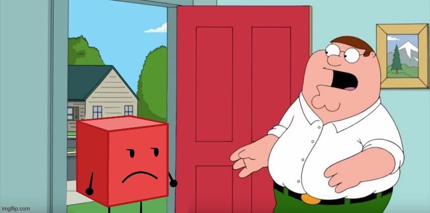 Holy crap Lois it’s Blocky from BFDI | image tagged in holy crap lois it s blocky from bfdi | made w/ Imgflip meme maker