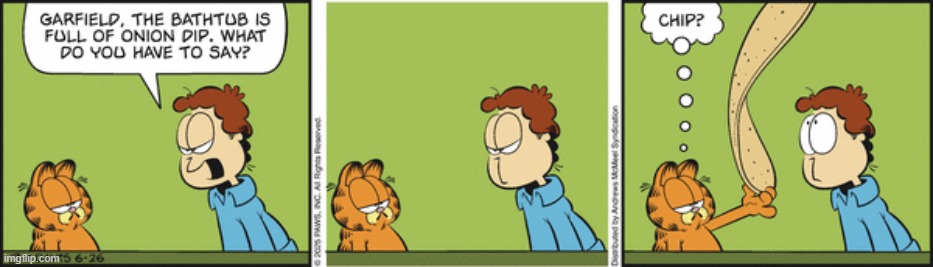 Garfield | image tagged in comics | made w/ Imgflip meme maker
