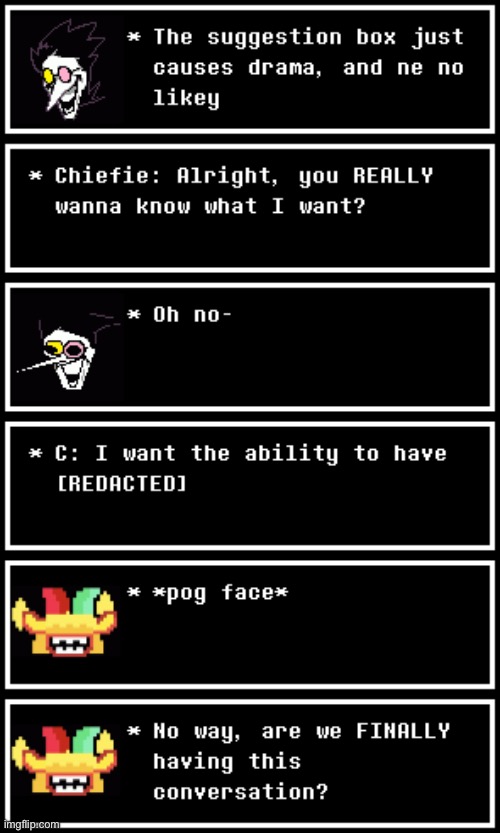 No joke she's been wanting that for a while | made w/ Imgflip meme maker