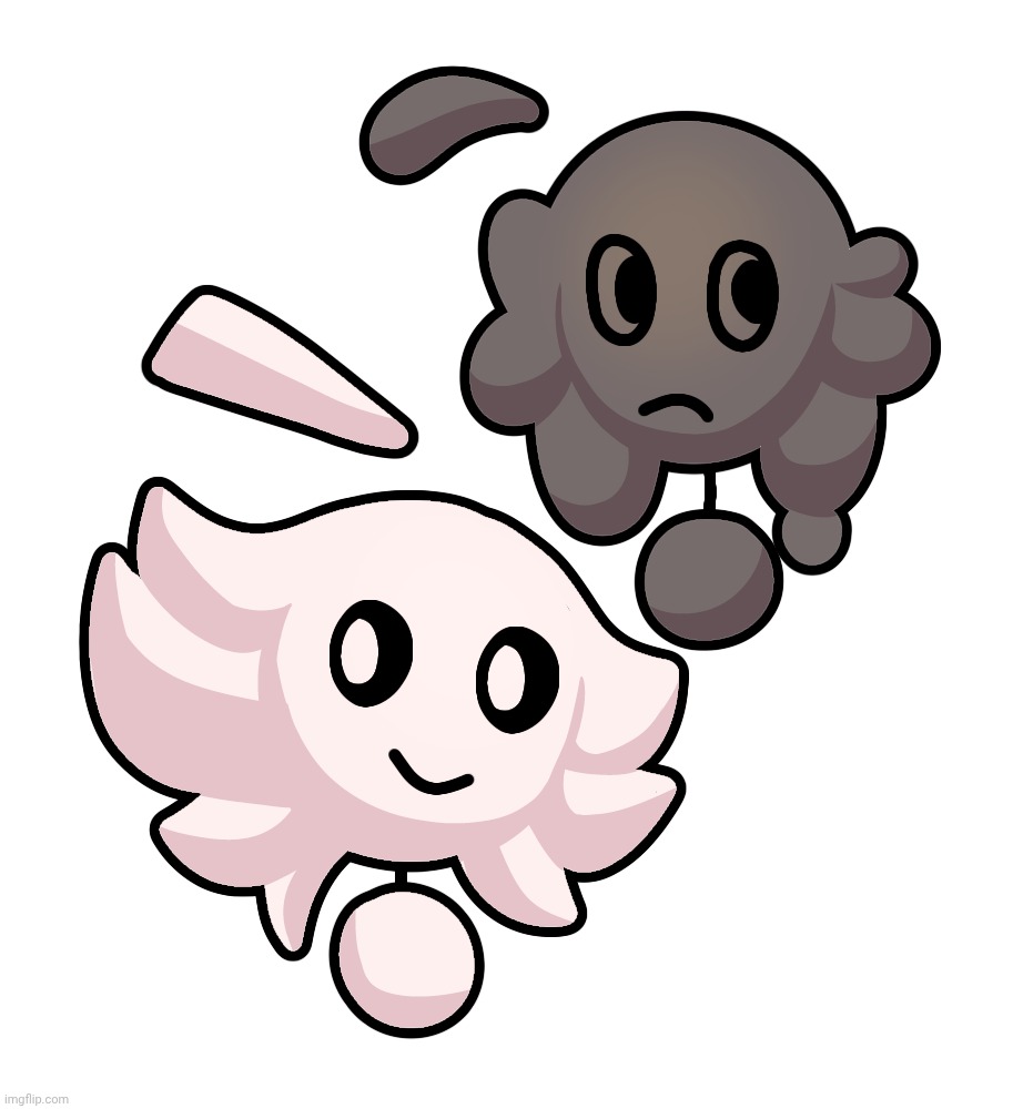 Drawing of skrunkly and scrimblo I made last night | made w/ Imgflip meme maker