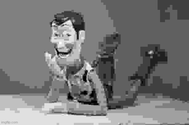 friend inside me | image tagged in creepy woody | made w/ Imgflip meme maker