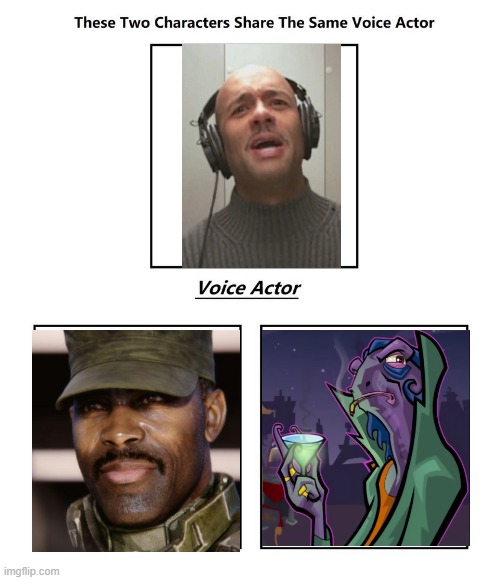David Scully | image tagged in same voice actor,david scully,halo,sly cooper,xbox,playstation | made w/ Imgflip meme maker