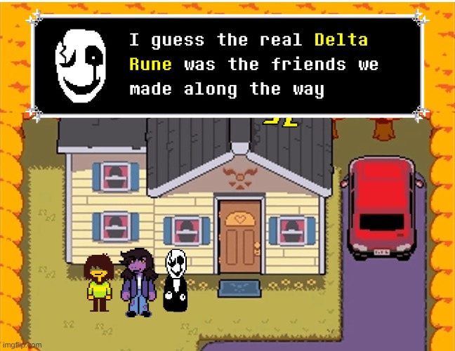 Spoilers for Chapter 6 | image tagged in deltarune,the original,starwalker,gaster,spoilers,shitpost | made w/ Imgflip meme maker