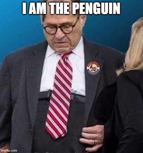 Marked safe from Jerry Nadler's pants. | I AM THE PENGUIN | image tagged in marked safe from jerry nadler's pants | made w/ Imgflip meme maker