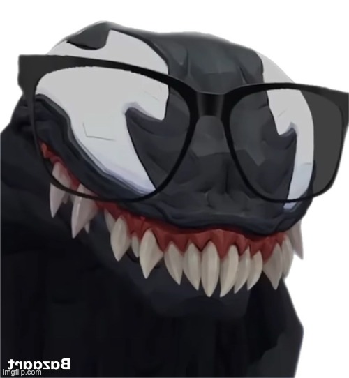 Nerd Venom | image tagged in nerd venom | made w/ Imgflip meme maker