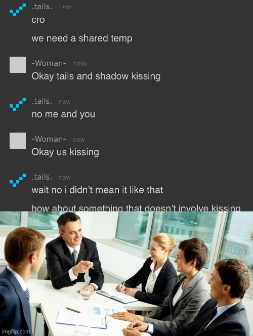 business meeting for the week | image tagged in business meeting | made w/ Imgflip meme maker