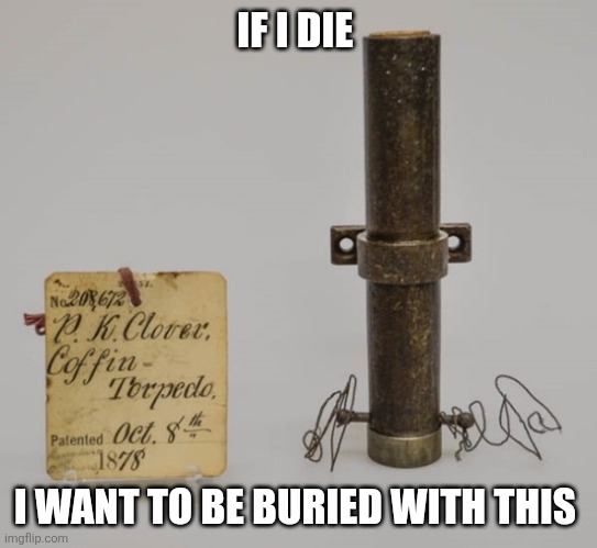 IF I DIE; I WANT TO BE BURIED WITH THIS | image tagged in history,memes | made w/ Imgflip meme maker