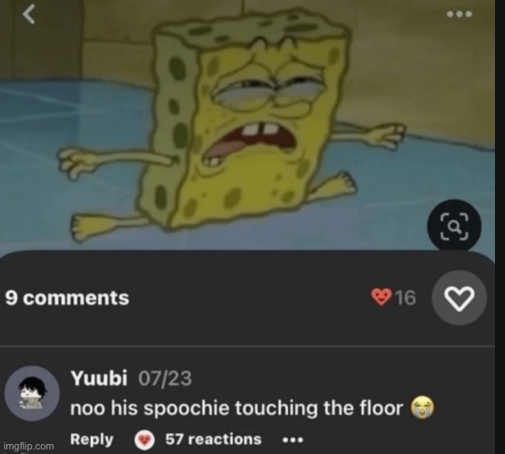 NAWWW SPOOCHIE IS CRAZY | made w/ Imgflip meme maker