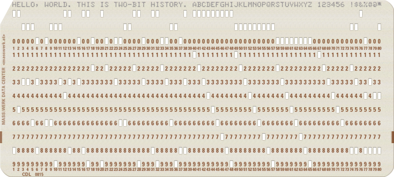 Punch card Blank Meme Template