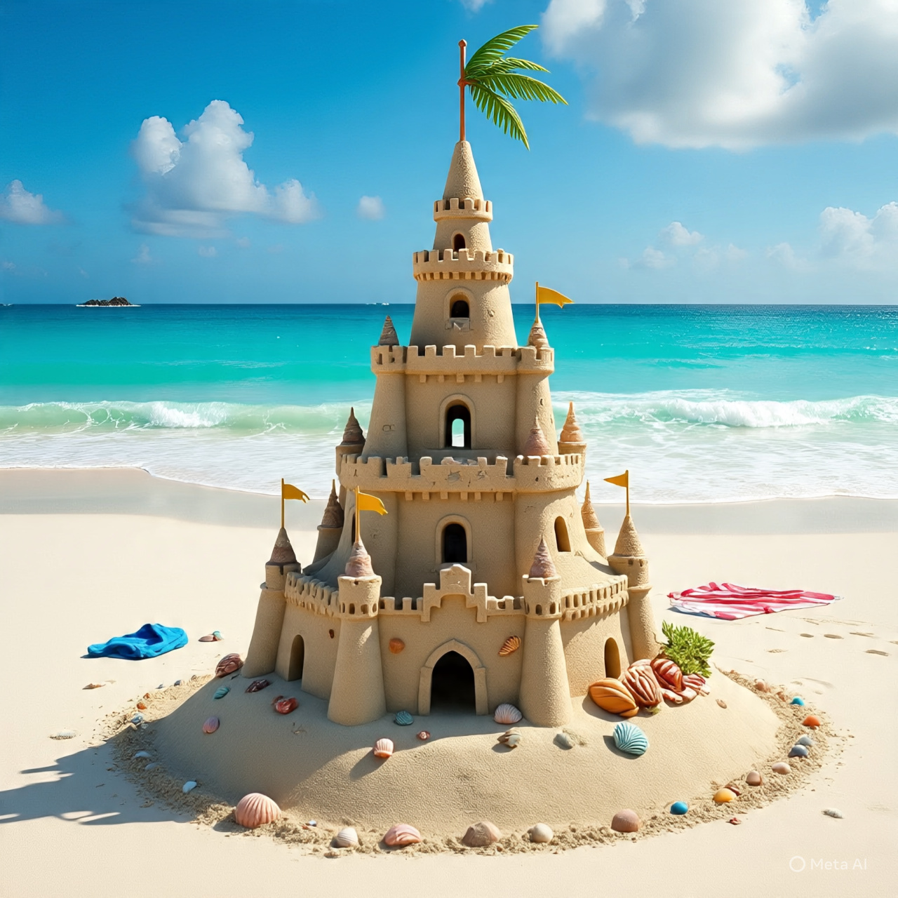 Sandcastle Blank Meme Template