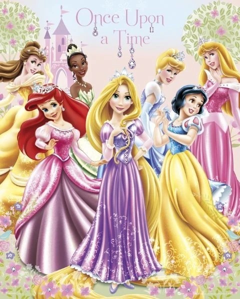 Mid 2011 design (Metallic Disney Princess) Blank Meme Template