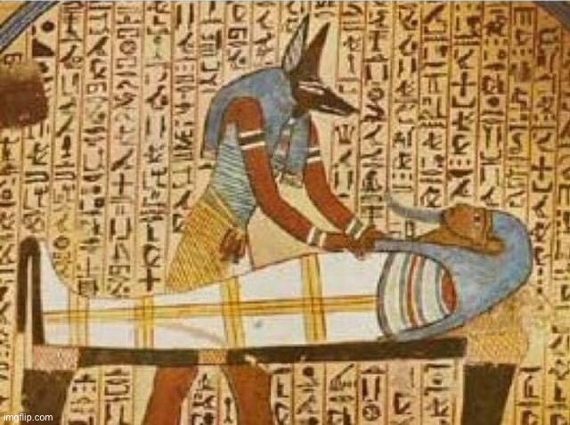 Sleeping in mummy | image tagged in sleeping in mummy | made w/ Imgflip meme maker