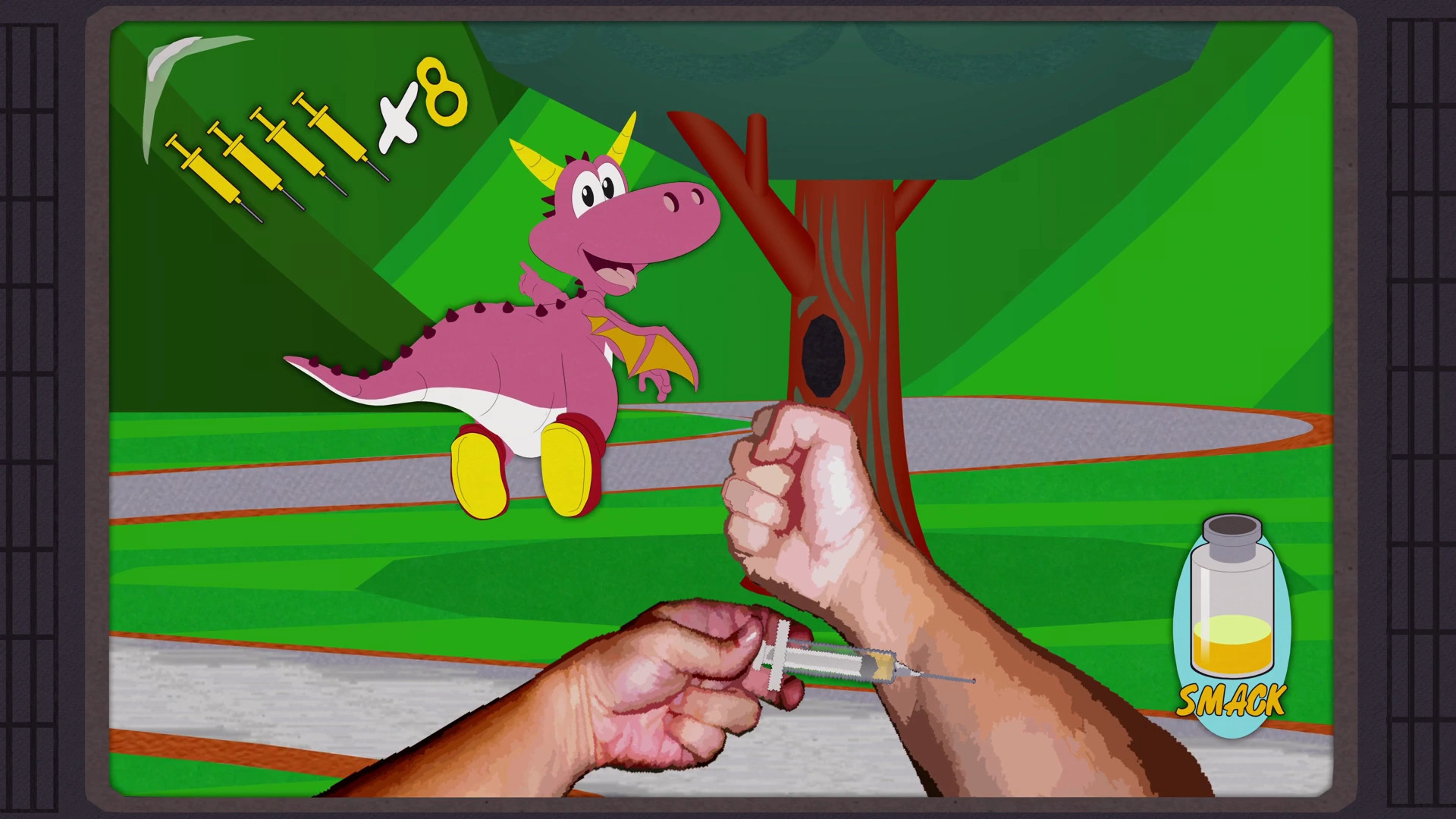 South Park Pink Dragon Blank Meme Template