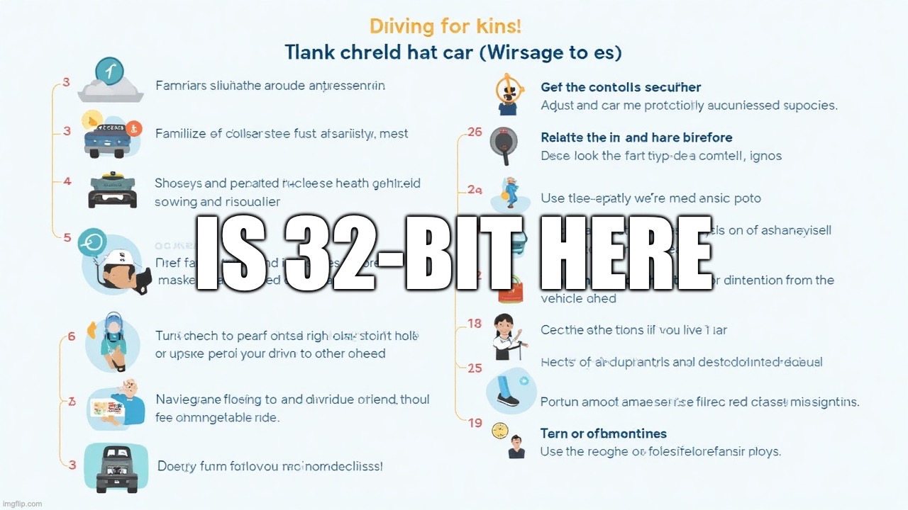 IS 32-BIT HERE | made w/ Imgflip meme maker