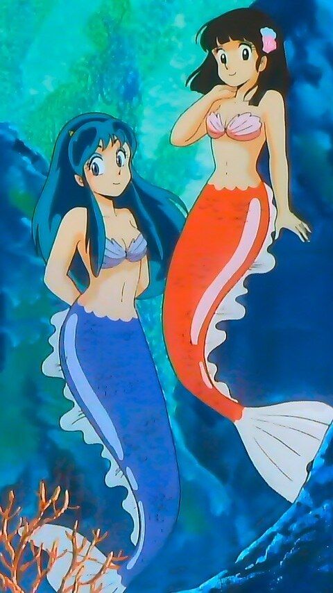 urusei mermaids Blank Meme Template