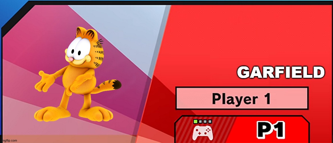 Garfield | GARFIELD | image tagged in character select smash,garfield | made w/ Imgflip meme maker