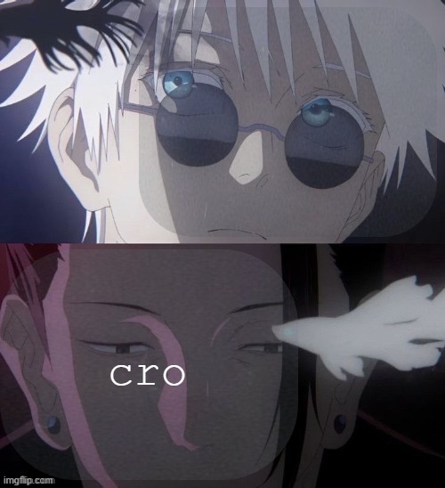 Denji and Moonshade Announcement template | cro | image tagged in denji and foxed announcement template | made w/ Imgflip meme maker