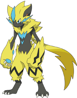 Zeraora 7 Blank Meme Template