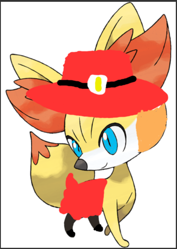 High Quality Serena Fennekin Blank Meme Template