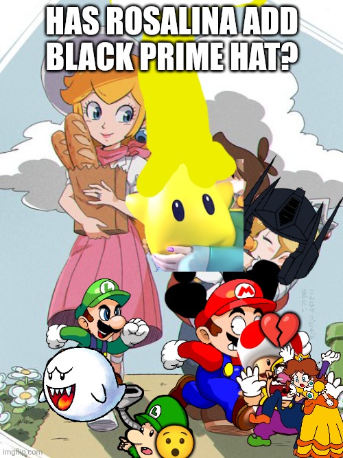Baby rosalina is Prime! Blank Meme Template