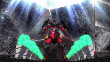 Gurren Lagann Galaxy Size Blank Meme Template