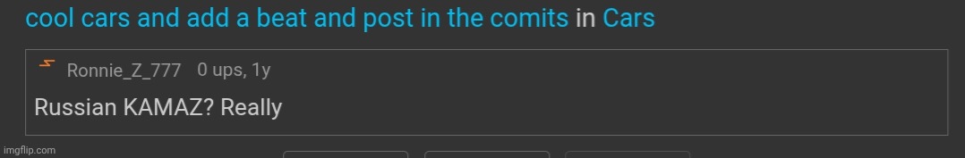 My First Ever Comment 1 Years Ago | image tagged in history,comments,imgflip | made w/ Imgflip meme maker