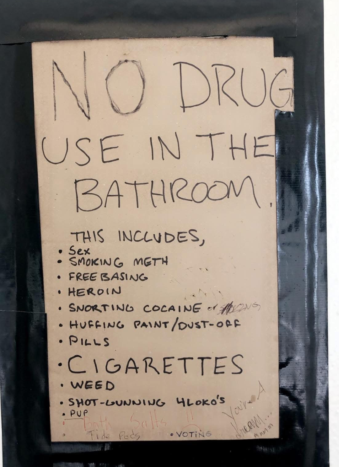 No drugs Blank Meme Template