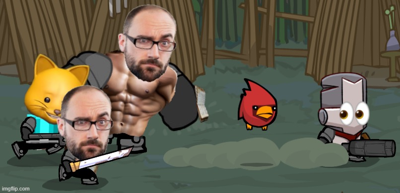 they're following me... | made w/ Imgflip meme maker