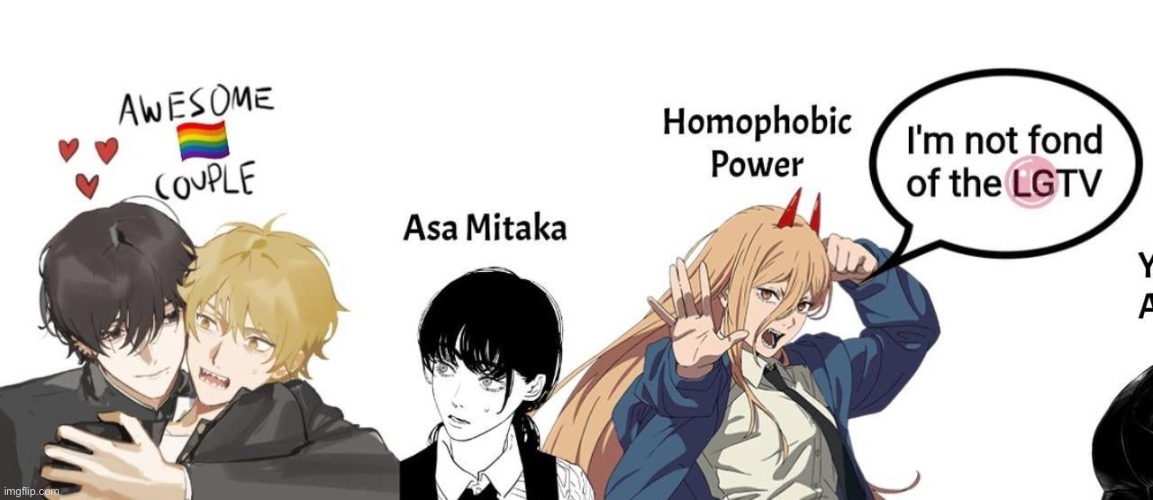Asatismo | image tagged in memes,shitpost,chainsaw bear,homophobia | made w/ Imgflip meme maker