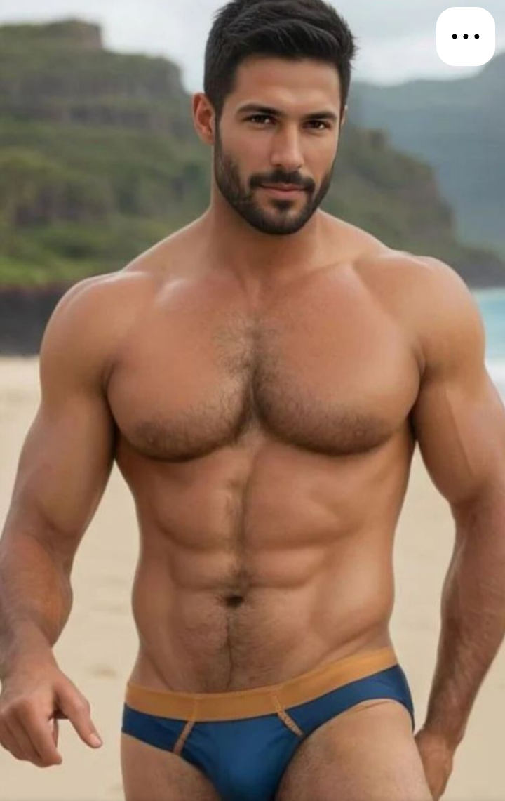 Handsome Muscular Men, So Hot and Sexy I'm in Love Blank Meme Template