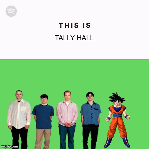Spotify This Is | TALLY HALL | image tagged in spotify this is | made w/ Imgflip meme maker