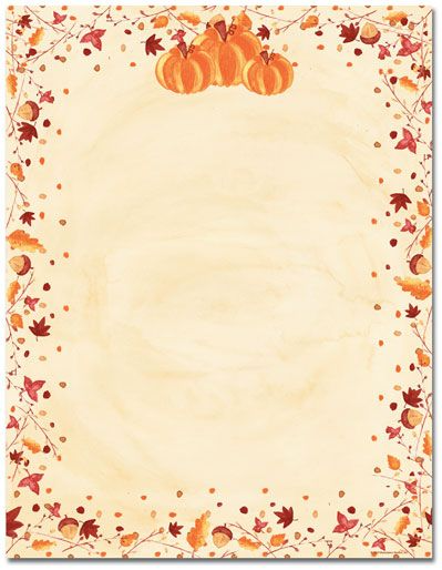 Autumn letter Blank Meme Template