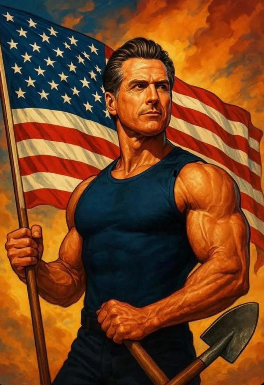 Making America REALLY Great Again, Gavin Newsom, forget Trump Blank Meme Template