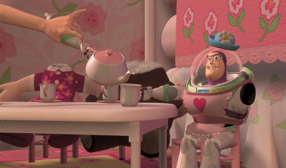 Buzz lightyear stare Blank Meme Template