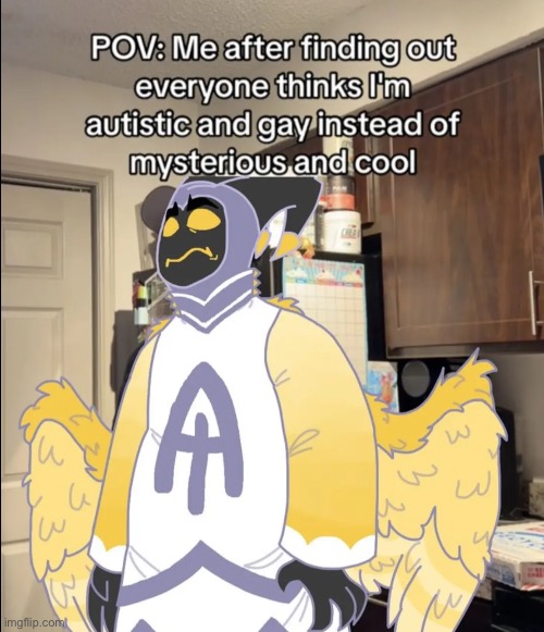 Why does the arrow thing looks like it was made on paint | image tagged in memes,shitpost,hazbin hotel,is trash | made w/ Imgflip meme maker
