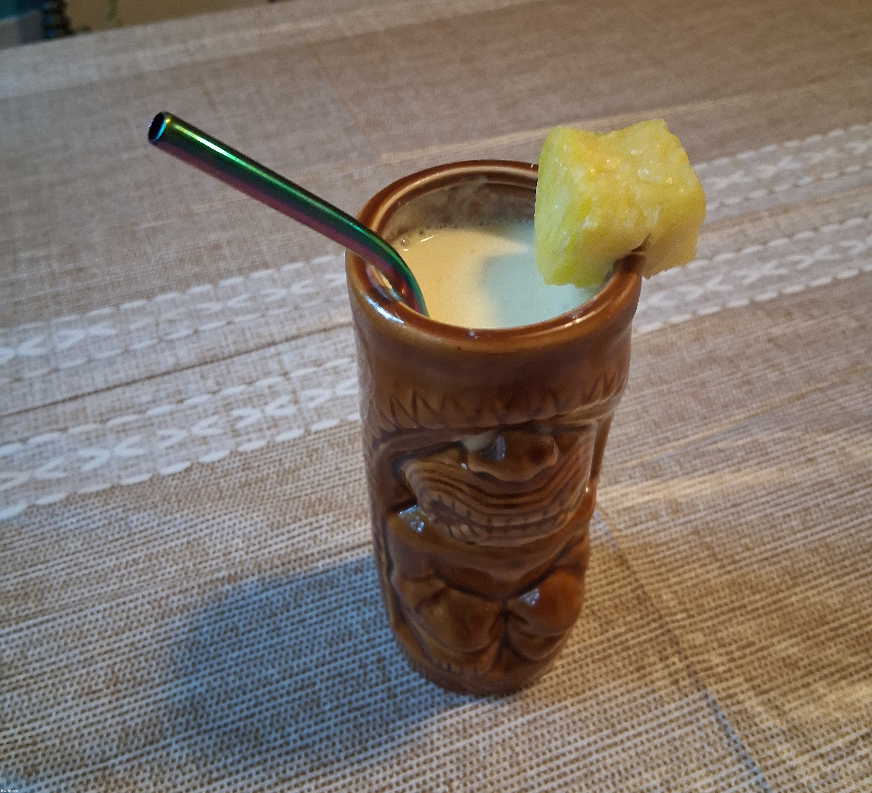 Extra creamy pina colada smoothie | made w/ Imgflip meme maker