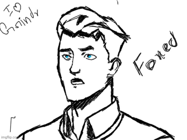 How I think foxed/Tails  looks like (ik he looks certain someone but that's how I imagine him) | made w/ Imgflip meme maker