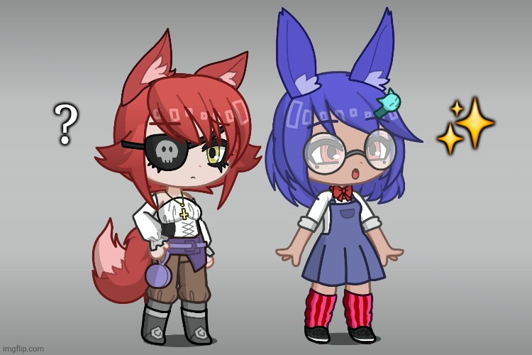 Made Foxy and Redesigned Bonnie! | ✨️; ? | made w/ Imgflip meme maker